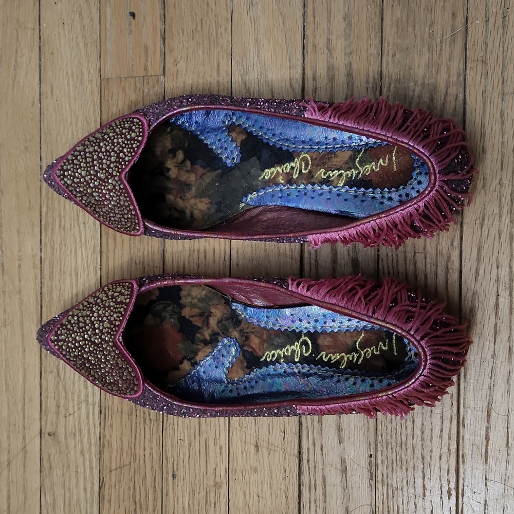 Irregular Choice Pink Flats